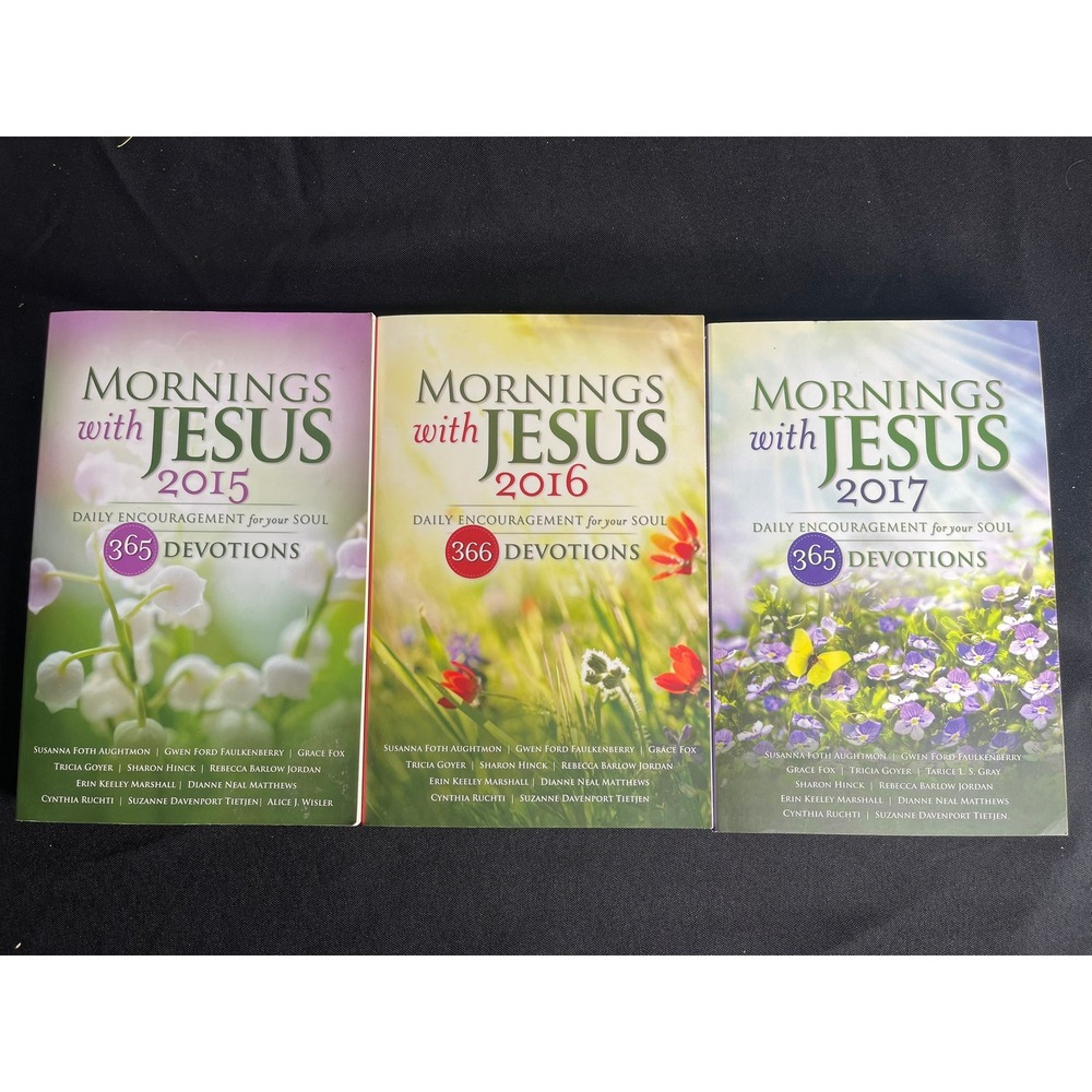 Guideposts Mornings with Jesus Devotional Set 2015 2016 2017 Daily Encouragement